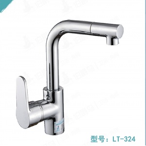 伯爵鸟高标不锈钢镀铬菜盆龙头LT-324