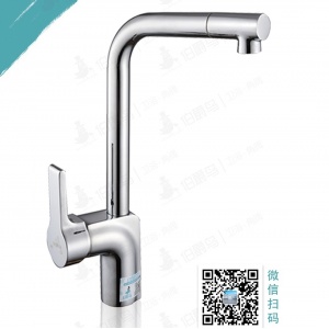 伯爵鸟高标不锈钢镀铬菜盆龙头LT-323