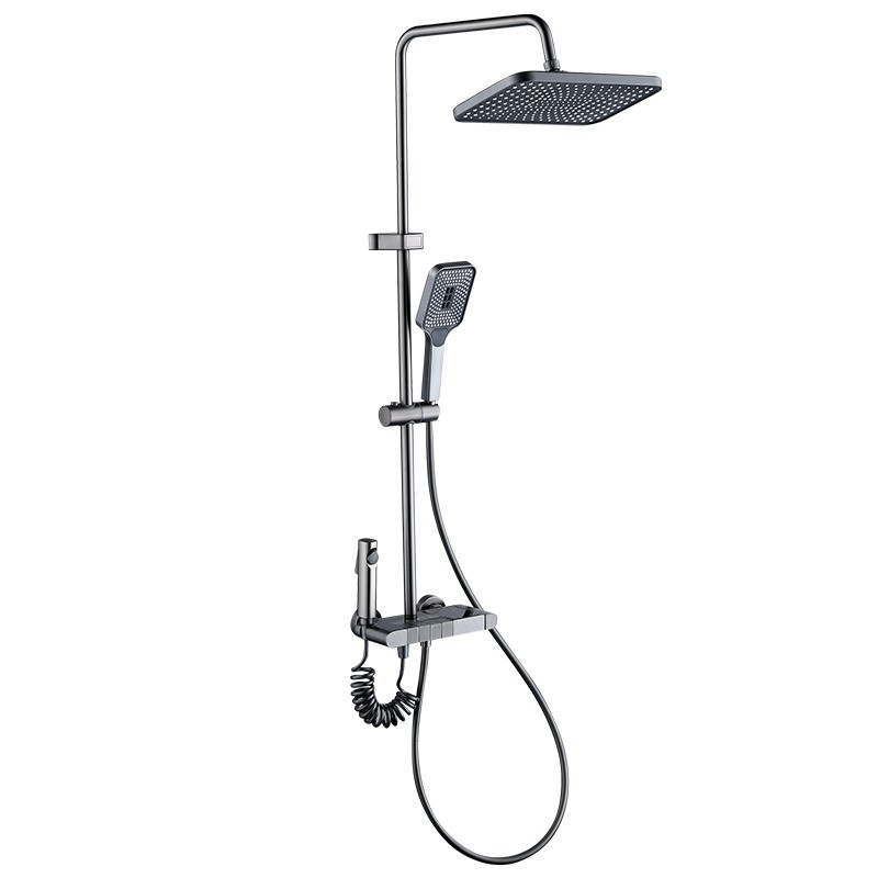 九代钢琴灯带数显（枪灰）YK-81211DD