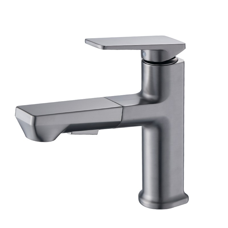 汉斯抽拉单孔（枪灰）YK-83270