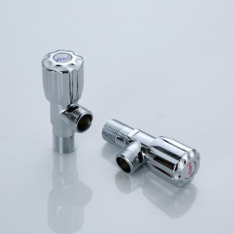 YK-88807GB高标铜角阀(花轮）