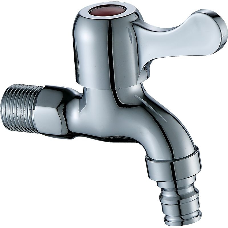 YK-88701铜洗衣机水咀塑料白板手柄