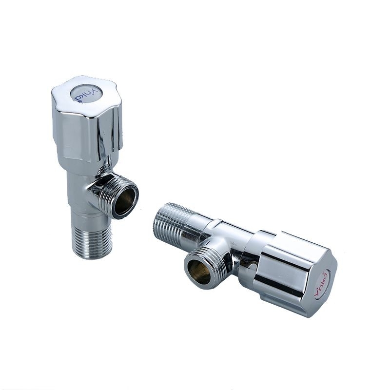 YK-88813GB高标不锈钢角阀（银卡轮）