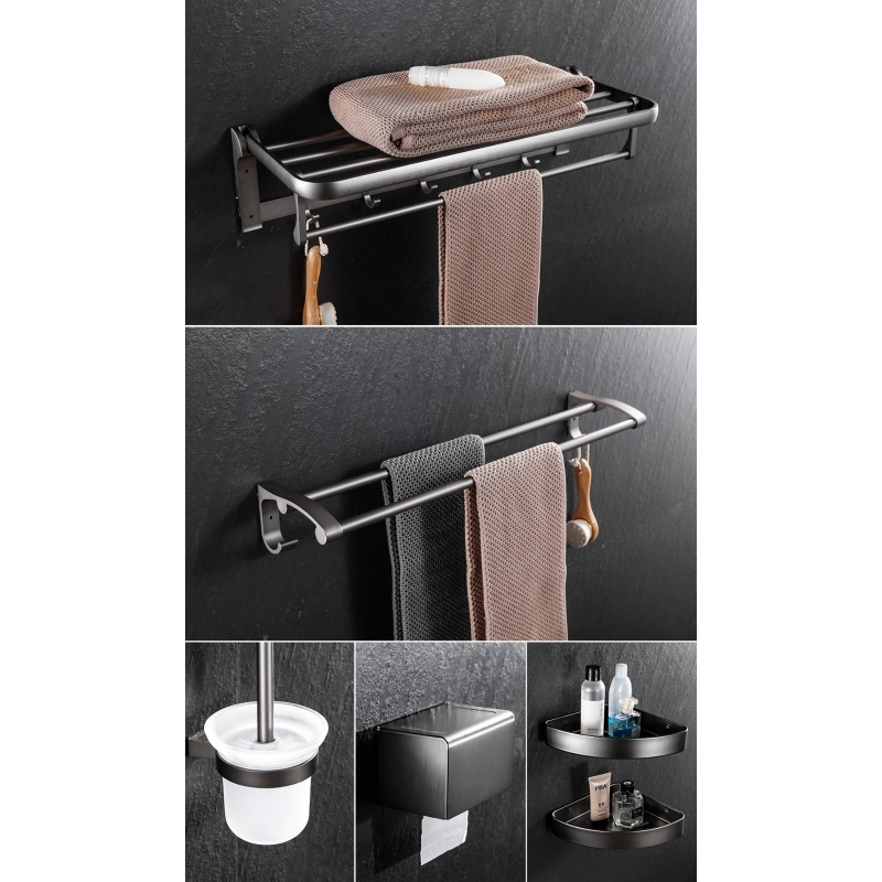 6909  五件套 灰色